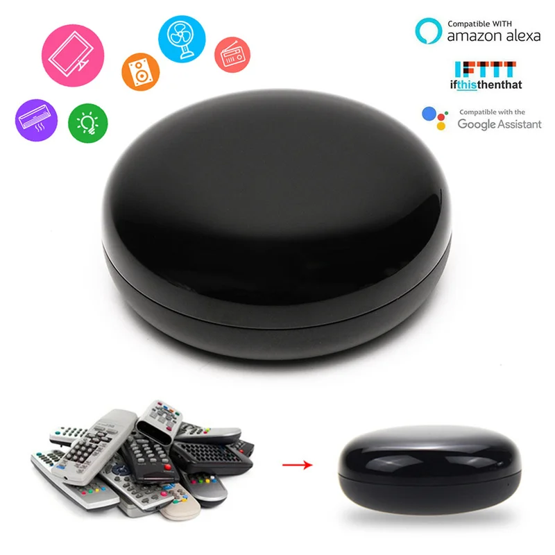 

IRBOX Mini Universal Smart IR Infrared Voice Remote Control AC TV Support Tuya / Smart life APP Workie With Alexa Google Home