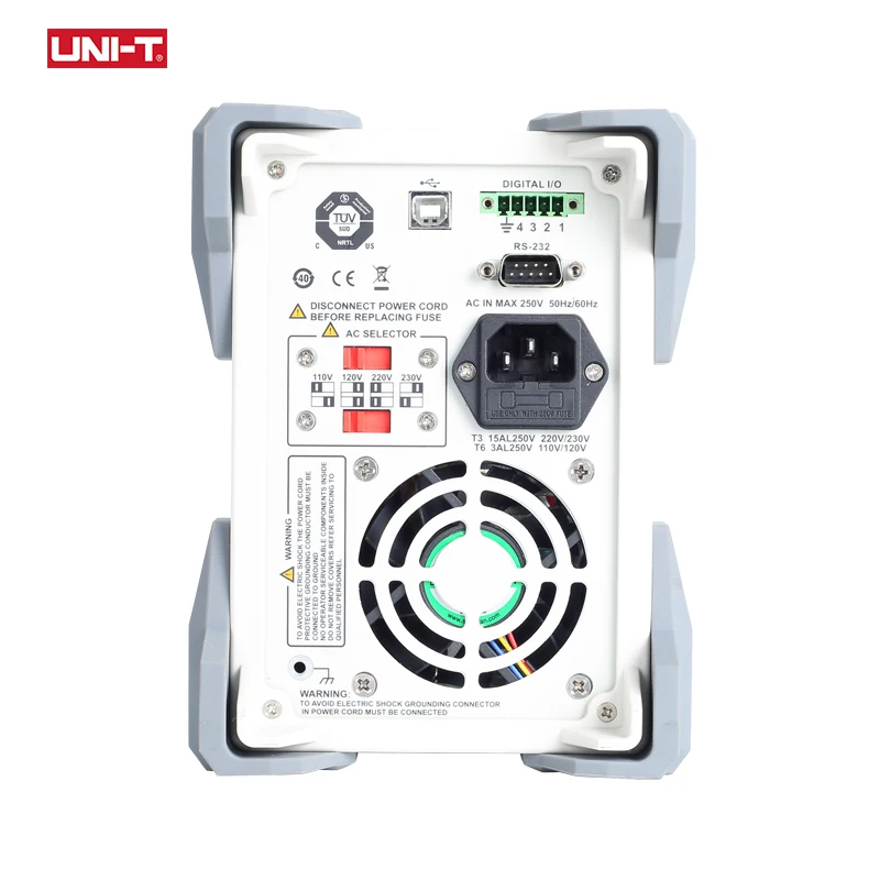 UNI T UDP1306C Регулируемый Линейный DC Питание для лабораторных 4 разрядный Дисплей