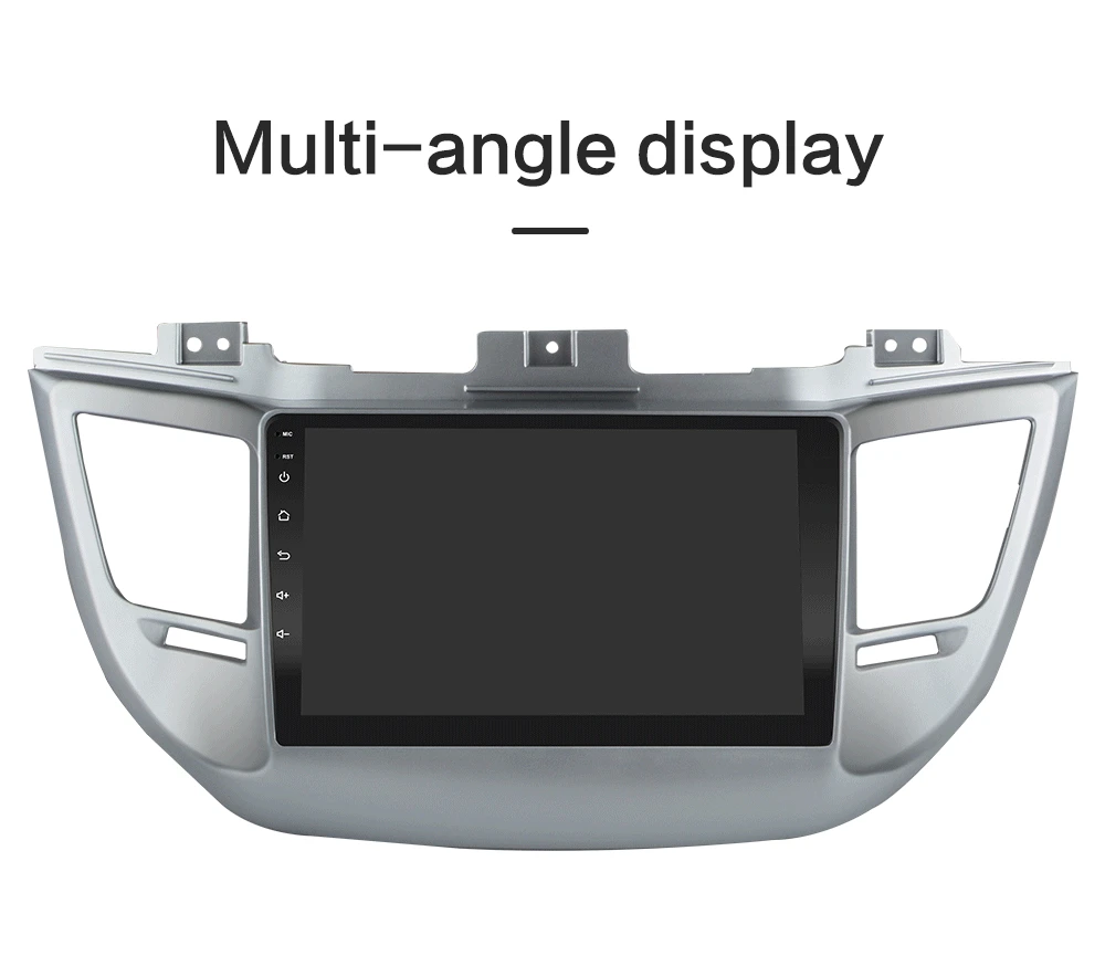 Автомагнитола для hyundai Tucson 2 din Android 8,1 GO автомобильный навигационный Радио стерео автомобильный видео мультимедийный плеер