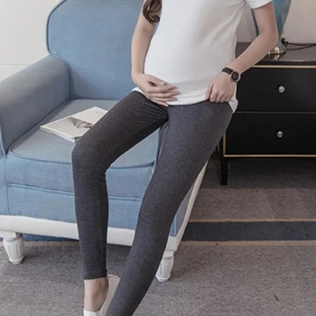 

Adjustable Big Size Leggings Maternity Pant Leggings Pregnant Women Thin Soft Pants High Waist Clothes Summer Pants For Pregnant