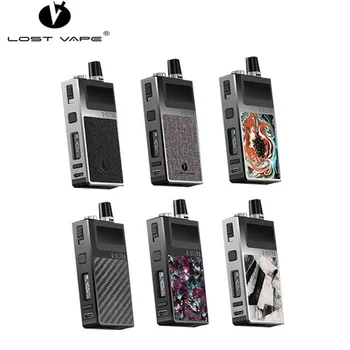 

New Lost Vape Q-Ultra Pod Vape Kit 4ml Cartridge Electronic Cigarette Vaping 1600mAh battery MTL DTL lostvape Q Ultra Vaporizer