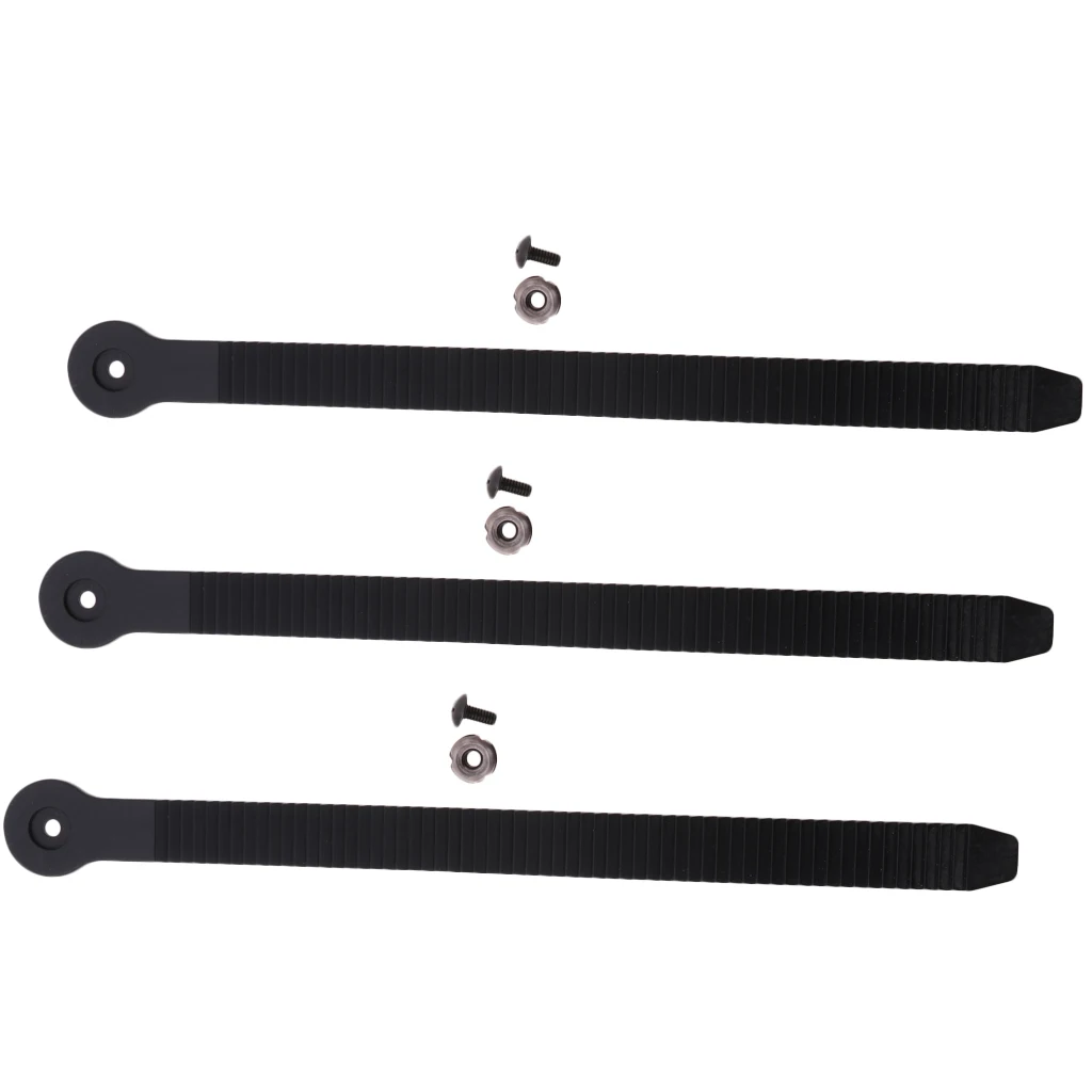 3pcs PU Energy Strap Buckle Part for Repair Ice Inline Roller Skates