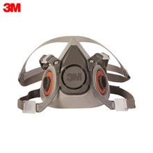 3М Полумаска серии 6000, размеры L, M, S