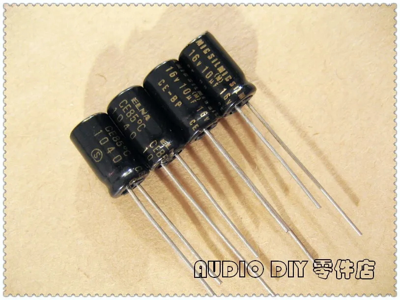 ELNA Black Gold SILMIC CE-BP 10uF 16V10UF Audio Non-Polar Electrolytic Capacitor | Электронные компоненты и