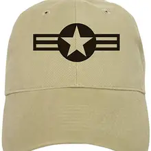 USAF-Roundel-черная бейсболка