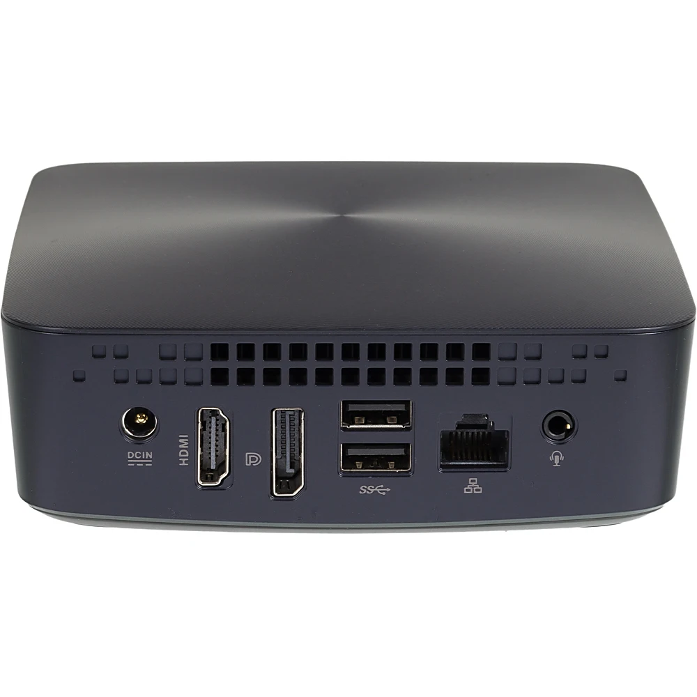 Неттоп Asus VivoMini UN65H-E3352M slim i3 6100U/4Gb/1Tb 5.4k/HDG520/CR/noOS/темно-синий