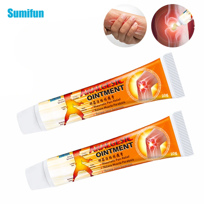 Китайский Обезболивающий бальзам Sumifun 1 шт. мазь для артрита снятия боли в