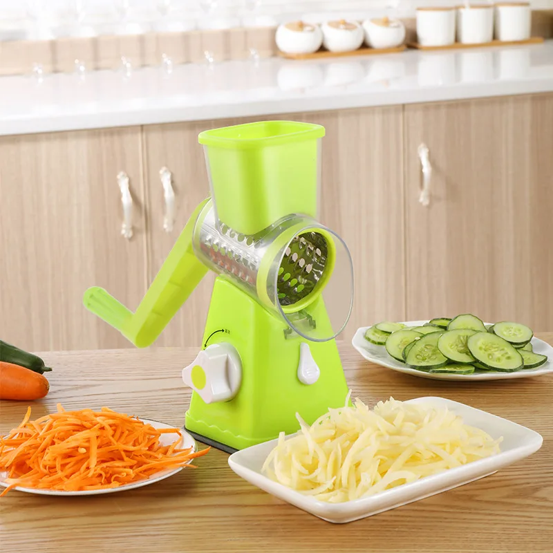 

Rotary Hand Roller Shredder Multi-Function Shredder Flaking Shredder Artifact Potato Slicer Pulverizer