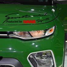 

Saab logo decal reflective eyebrow decal vinyl sports car decal for Saab 9-39-5900 Saab 9395 accessories