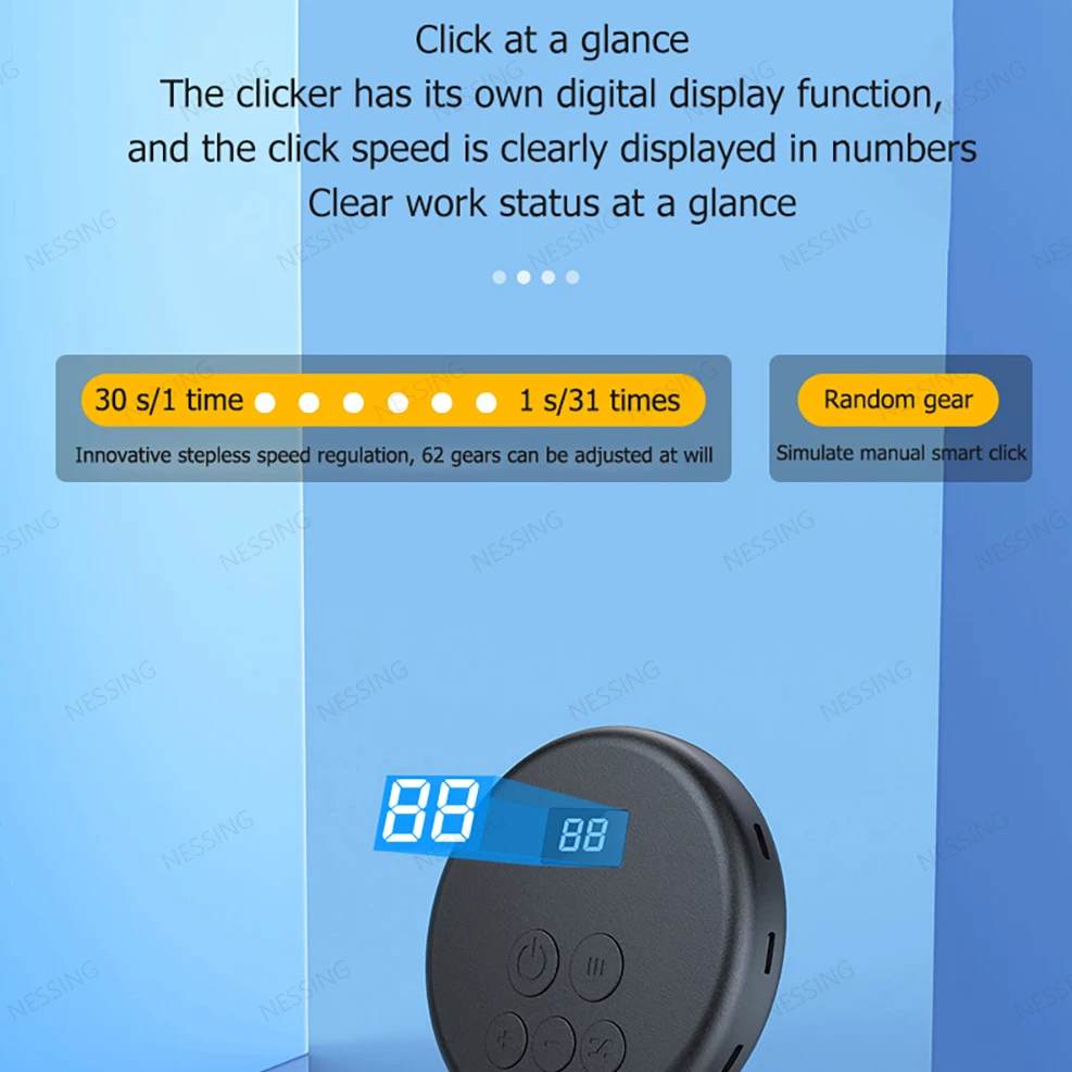 Auto Clicker for iPhone iPad, Simulated Finger Continuous Clicking