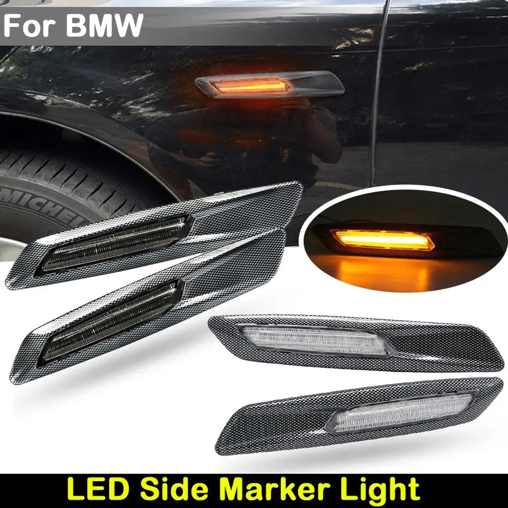 Для BMW 1 серии E82 E88 3 E90 E91 E92 E93 5 E60 E61 Автомобильная 3D углеродная отделка корпус