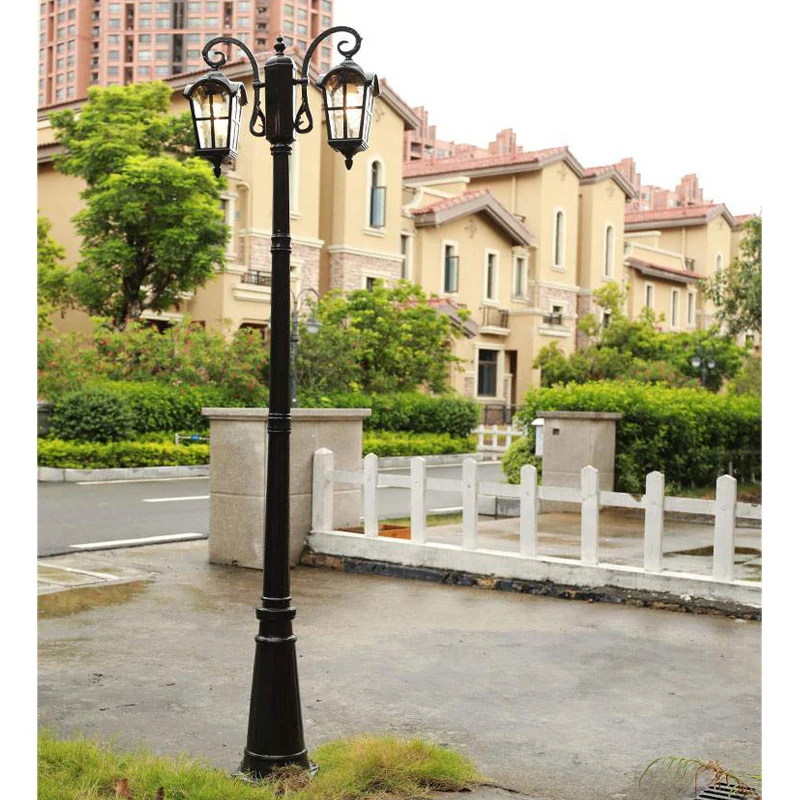 (H&asymp;2.3M)Outdoor Waterproof Garden Light Outdoor Park Roadside Garden Landscape High Pole Light Waterproof Street
