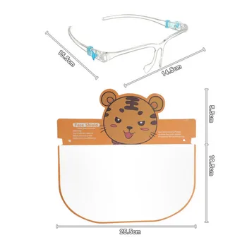 

Kids Child Cartoon Anti-Fog Face Guard Anti-Saliva Safety Protection Mask Breathable Reusable Washable Cycling Mask Windproof D