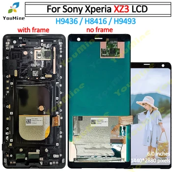 

For Sony Xperia XZ3 LCD Touch Screen Digitizer Panel Assembly Replacement For Sony XZ3 LCD Screen No Dead Pixel with tools
