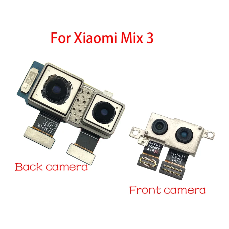 Модуль задней камеры гибкий кабель+ запасная фронтальная камера для Xiaomi mi x 3