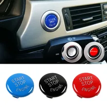 

Car One-key Button Start Stop Button Engine Switch Cover Trim for BMW E Chassis X1 E84 X3 E83 X5 E70 X6 E71 E90 E91 E92 E93 E60