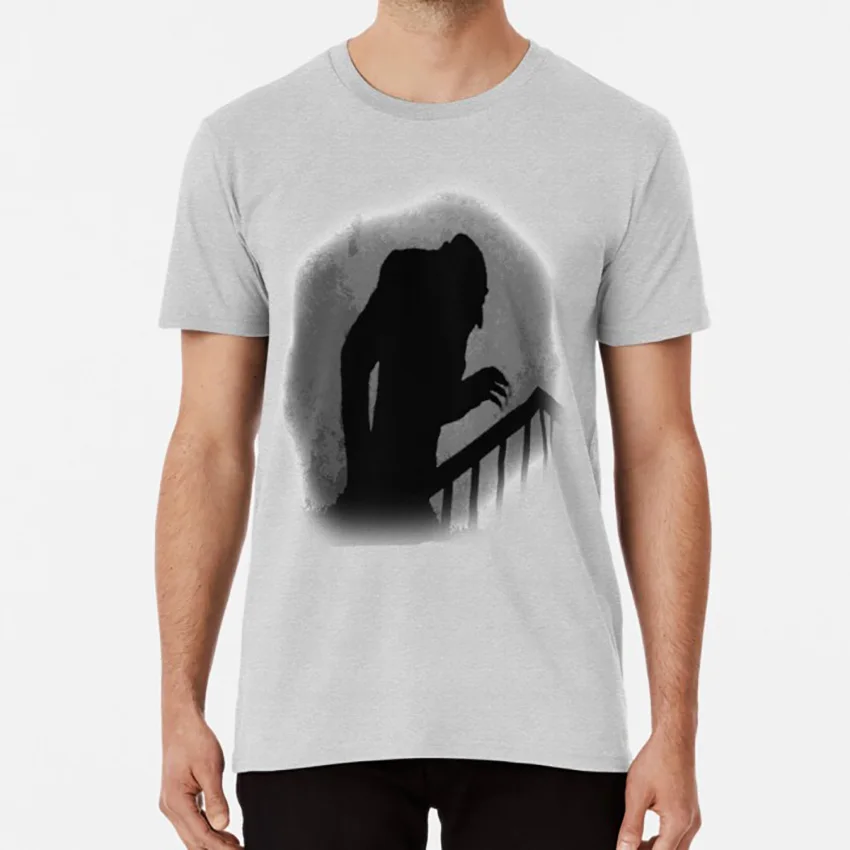 

Nosferatu Silhouette T shirt nosferatu silhouette shadow halloween scary vampyre movie horror