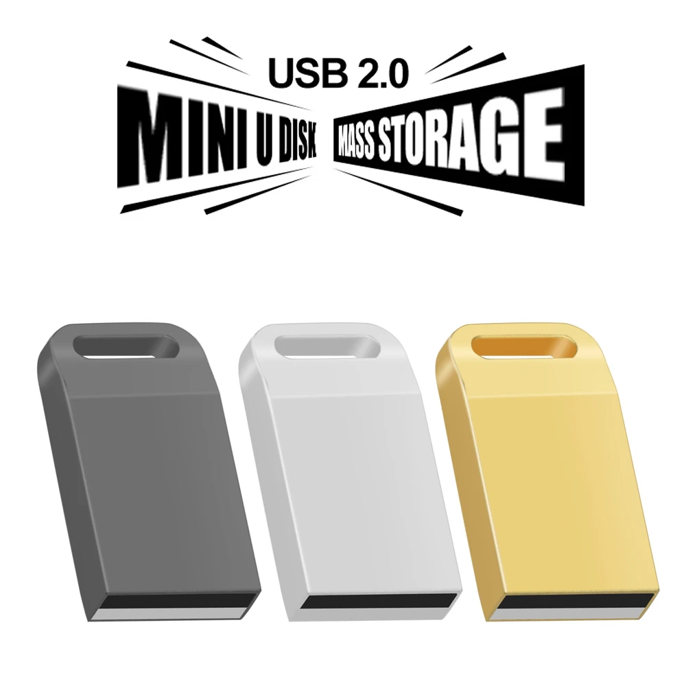 USB флэш-накопители mini usb 4 ГБ 8 16 32 64 металлическая ручка флэш-накопитель карта