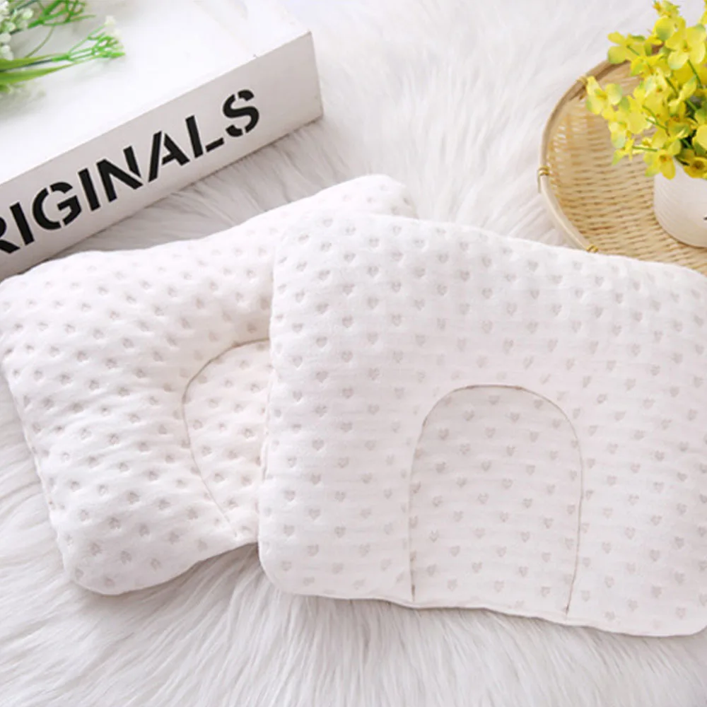 

Baby Pillow Newborn Sleep Positioner Head Protection Pillow For Kids Room Decor Baby Head Support Pillow Cushion Cotton Bedding
