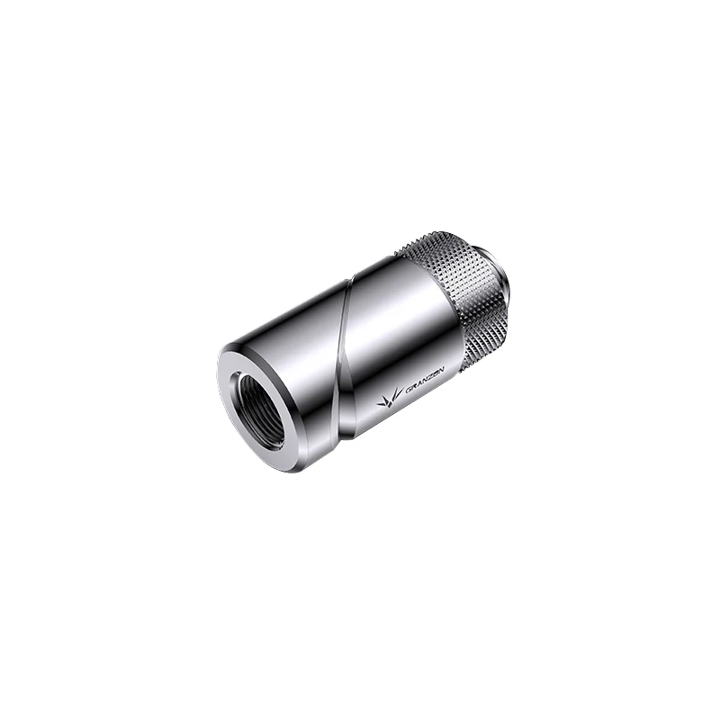 Granzon 360 Graus Livremente Giratório Encaixe g1 Dividir Computador Refrigerador de Água Mudança Direção Bronze Conector Preto Prata Gd-sk Ventiladores e resfriadores - Imagem 3