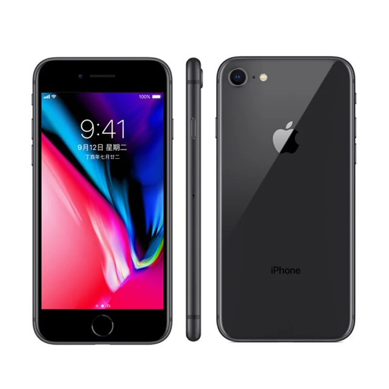2GB 64GB Space Grey T-Mobile версия Apple iPhone 8 A1905 мобильный телефон 4," 12 МП 2 Гб ОЗУ 64 Гб/256 Гб ПЗУ A11 NFC 3D Touch iOS11 смартфон - Цвет: 2GB 64GB Space Grey