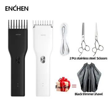 

ENCHEN Hair Trimmer Men Kids Cordless Hairdresser USB Rechargeable Haircut Hair Clipper Cut Cutter Machine Adjustable Comb