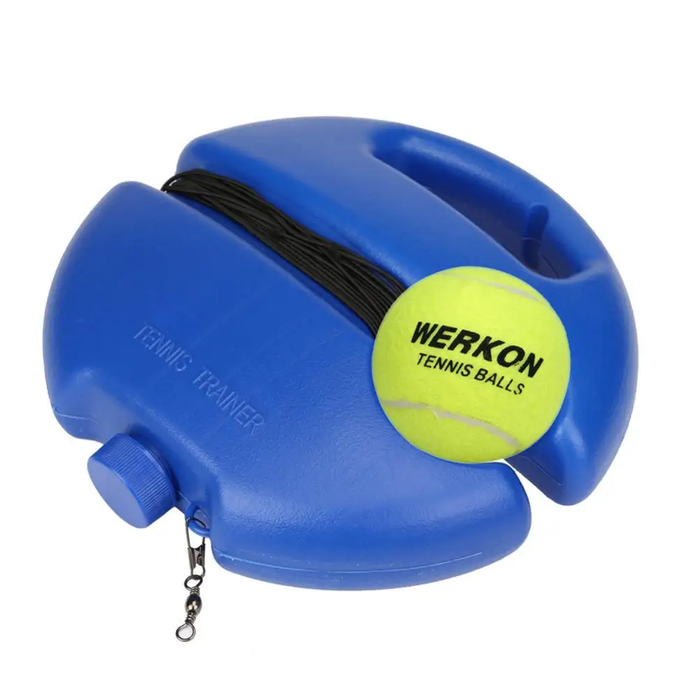 

Tennis Supplies Tennis Training Aids Ball Trainer Self-study Baseboard Player Practice Tool Supply With Elastic Rope Base