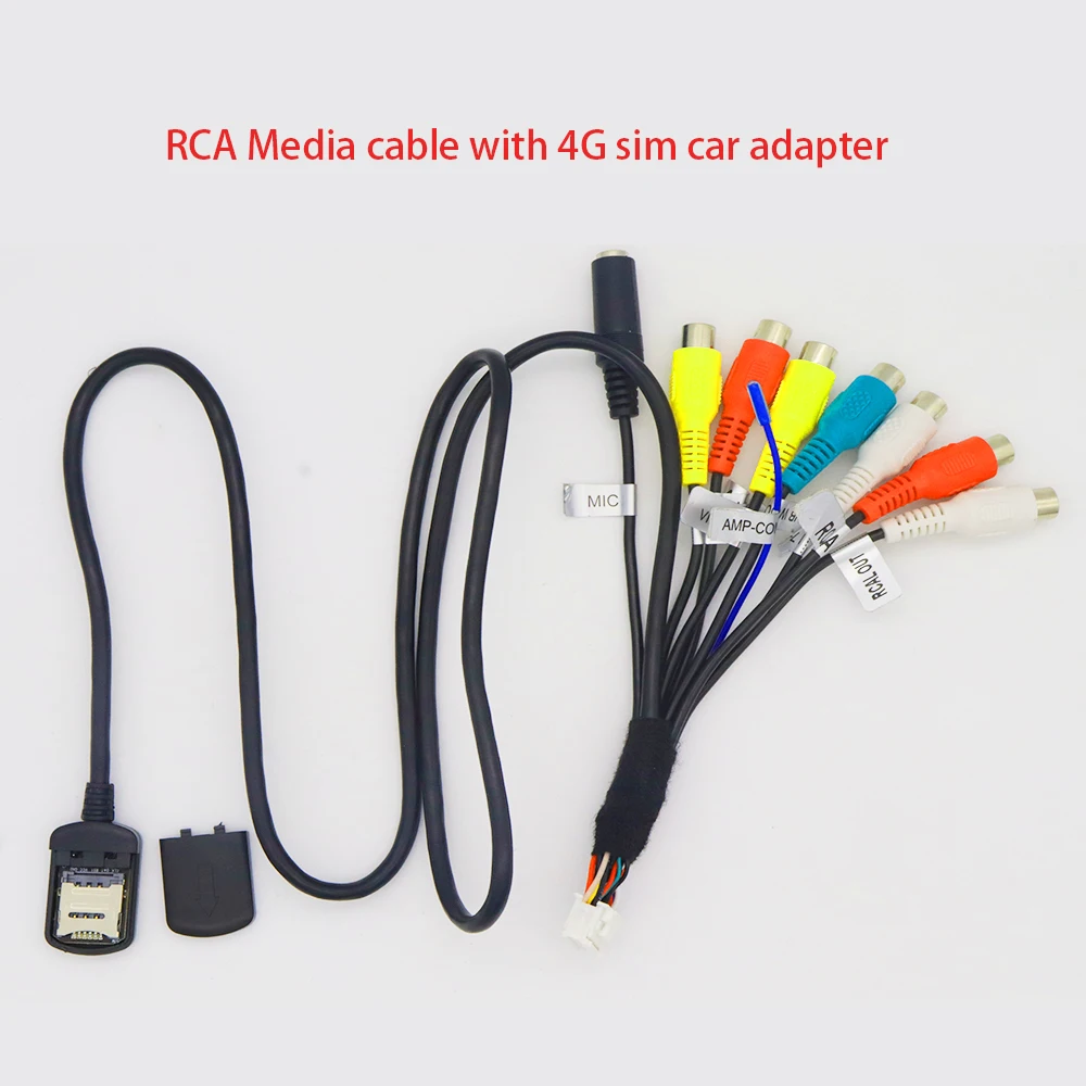 4g Sim Card Slot Cable Adapter For Car Radio Android Multimedia Gps