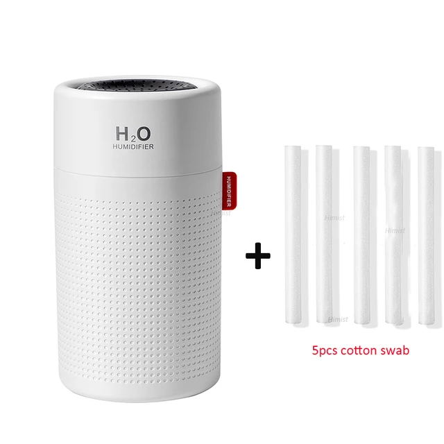 Wireless Air Humidifier USB Portbale Aroma Diffuser 2000mAh Battery Rechargeable Umidificador Essential Oil Humidificador 750ML White 5 filter
