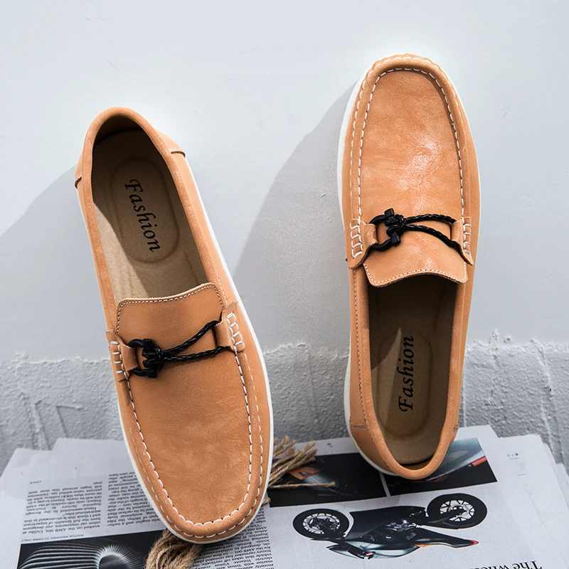 Fashion Men Shoes Formal Dress Vintage Casual Genuine Leather Shoes Business Wedding Oxfords Designer Brogue Office Shoes Men