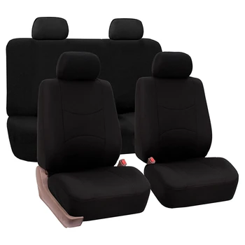 

9Pcs Car Seat Cover Set Front Seat Cover Four Seasons Universal Breathable Soft Car Seat Cover Set