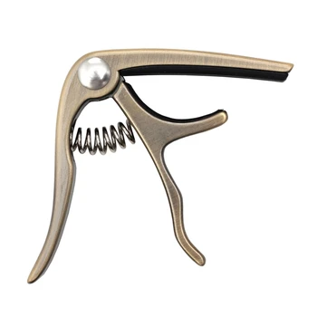 

Hot Lightweight Ukulele Fret Clamp Ukulele Capo Mini Lightweight Alloy Musical Stringed Instruments Parts Accessories