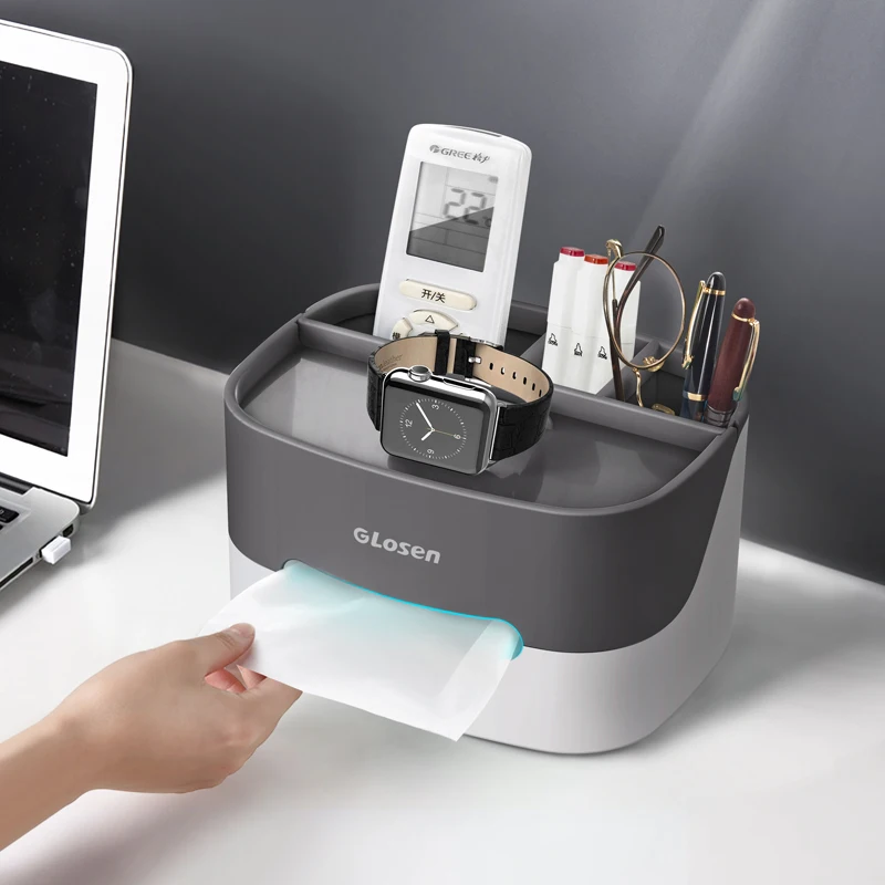

Living Room Stationery storage Box Tissue Box Household NordicsCute Creative Carton Bedroom Remote Control Storage Multifunction