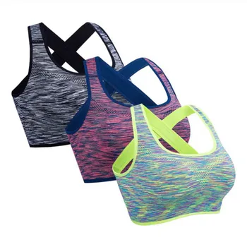 

Sport Bra Women Yoga Shockproof Sexy Back Sports Bras Breathable Athletic Fitness Running Gym Vest Tops Sportswear