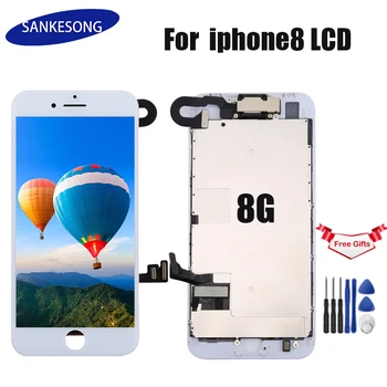 

quality LCD screen for pantalla iPhone 8 lcd whole assembly touch digital display screen replacement, with front camera
