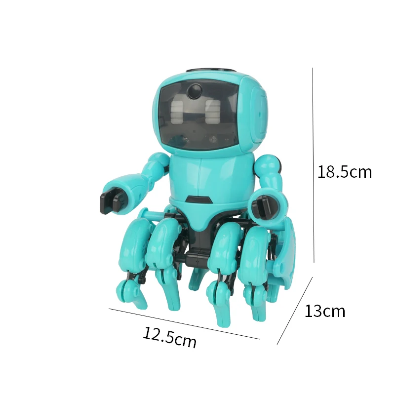 RC Robot Toys Radio Controlled Robot Gesture Control Educational Toy with Sound Kids Birthday Gifts Toys for Children