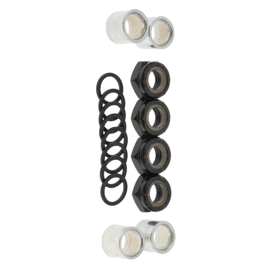 High Quality Standard Skateboard Accessories Washers Bearing Spacers Nuts Longboard Trucks
