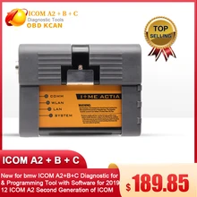 Новинка для bmw ICOM A2 + B + C диагностический и программируемый инструмент с программным обеспечением для 2019,12 ICOM A2 второго поколения ICOM DHL беспла...