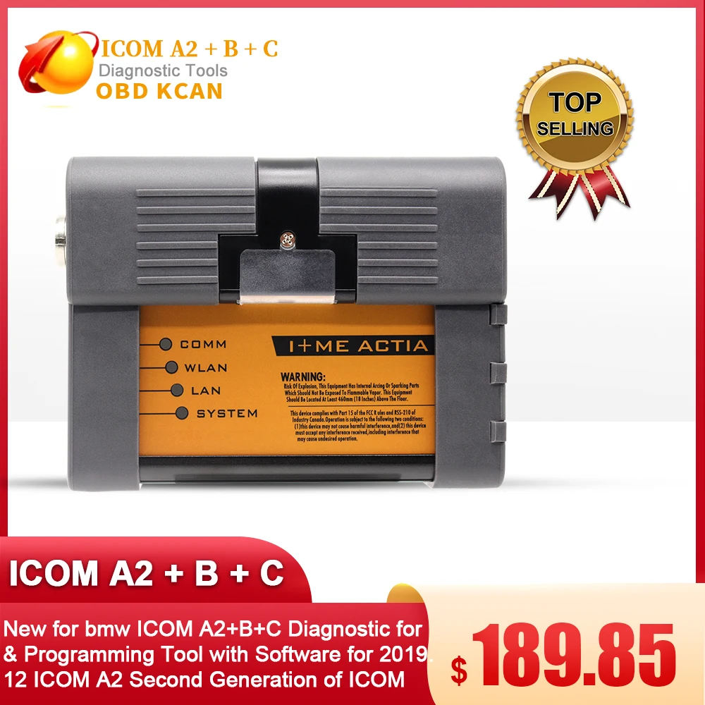Новинка для bmw ICOM A2 + B C диагностический и программируемый инструмент с