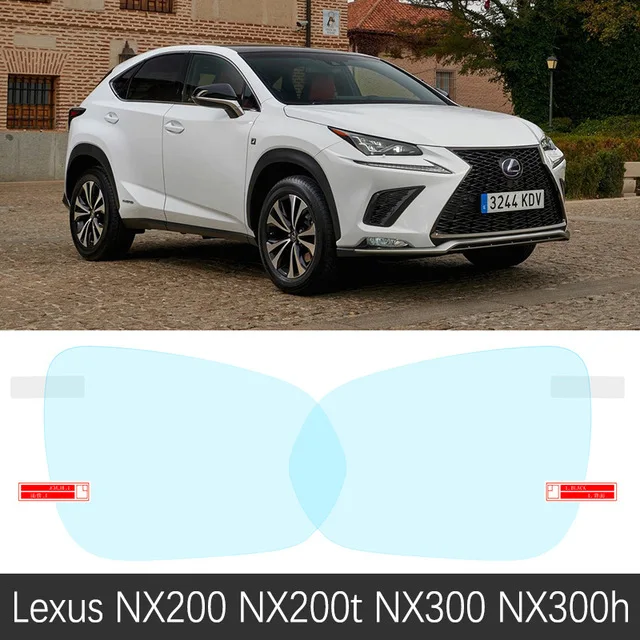 Для Lexus NX NX200t NX300h NX200 NX300 200t 300h 200 300 полное покрытие противотуманная пленка зеркало заднего вида дождестойкий Плёнки аксессуары - Название цвета: Lexus NX200t NX300