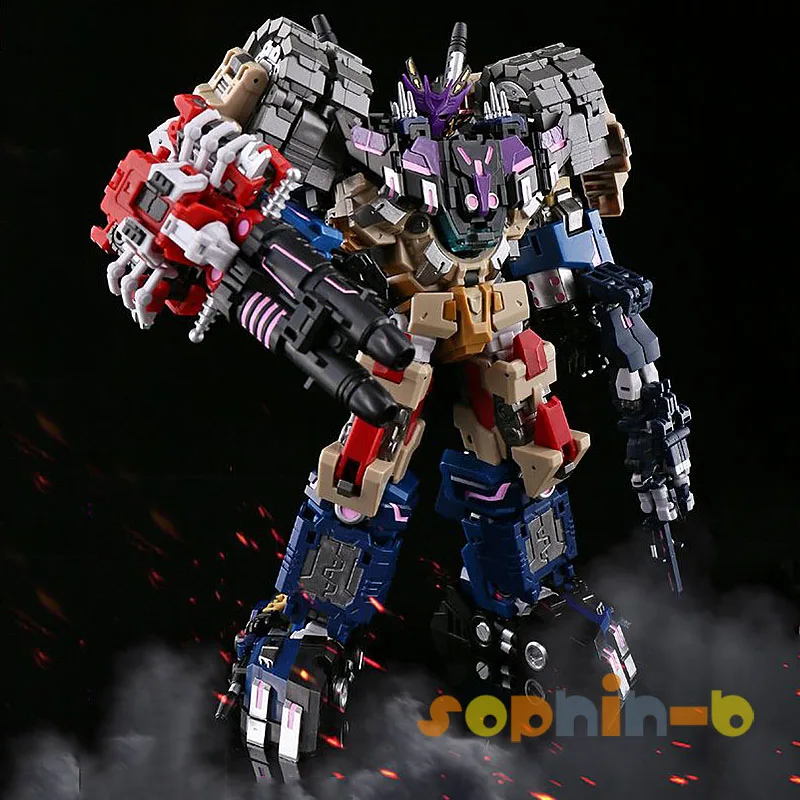 Трансформированный Decepticon Justice Division DJD IF EX-31 32 33 34 35 Tarn Vos Kaon Helex Tesarus combiners Action Figure - Цвет: DJD all 5