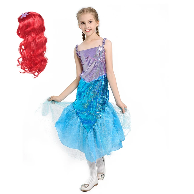 girls mermaid fancy dress