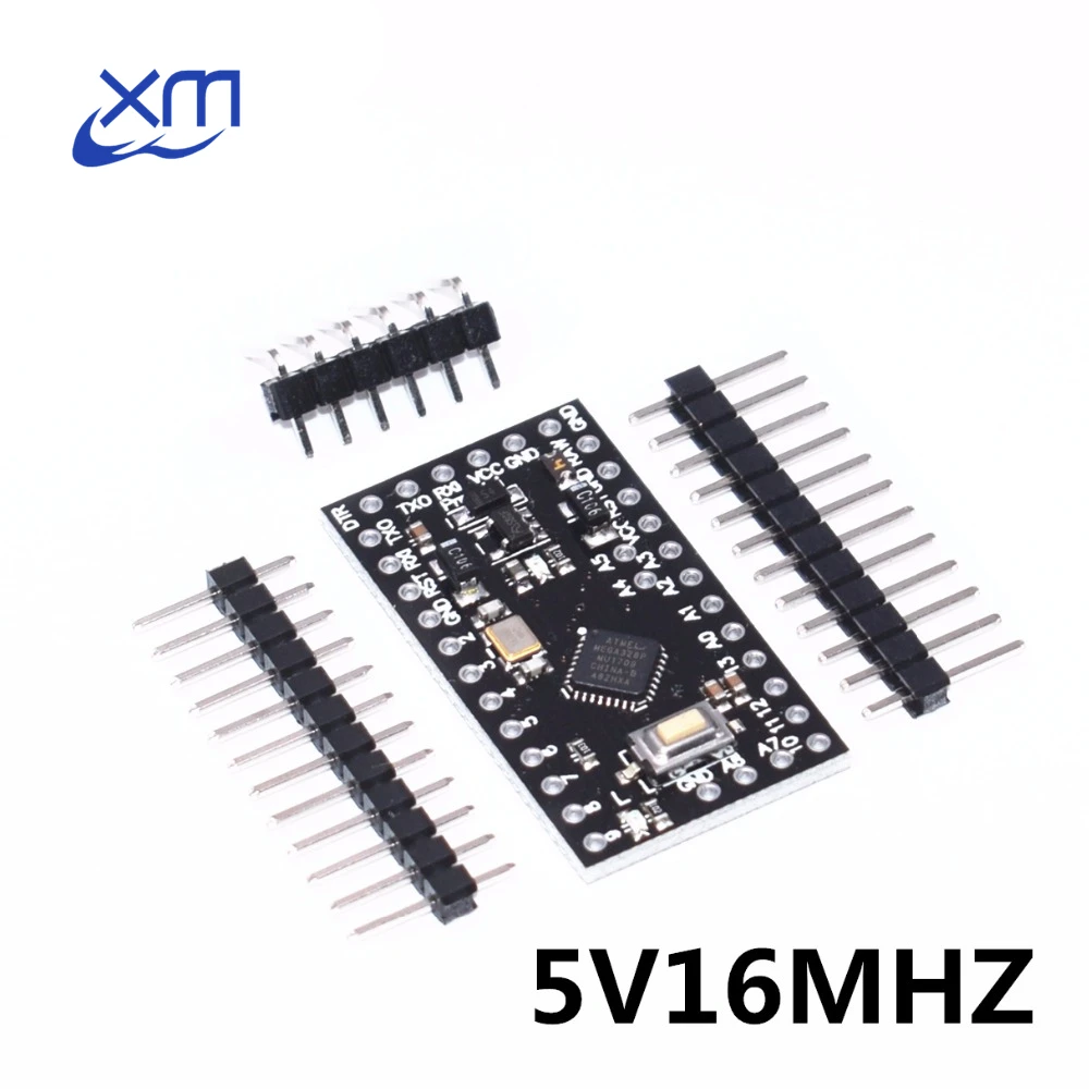 10 шт. с Загрузчиком Pro Mini ATMEGA328P-MU 328 ATMEGA328 5 В/16 МГц черный для Arduino | Электронные