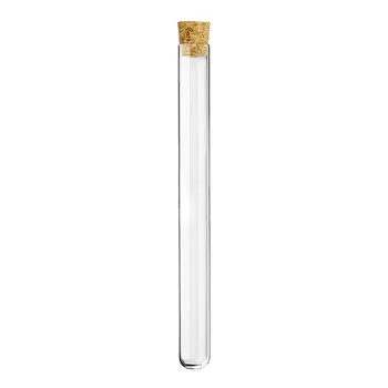 

Plastic Test Tube with Cork Stopper Bead Storage Vial Containers