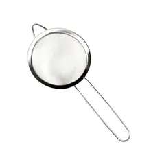 Ручное сито для муки из нержавеющей стали с ручкой, многотипное сито для муки, масляная решетка, ручной фильтр, экран, инструменты для выпечки