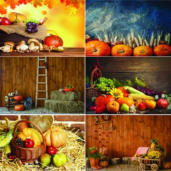 

Vinyl Custom Photography Backdrops Prop Thanksgiving Theme Photography Background 200905D-1