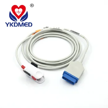 

3pcs/pack GE-marqutte masimo modeal reusable 11pin pediatric finger clip spo2 sensor for TPU material free shipping