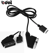 1 шт. 2 м av-кабель RGB кабель tv AV свинцовый запасной Соединительный кабель для sony Playstation PS1 PS2 PS3 для PAL/NTSC консолей