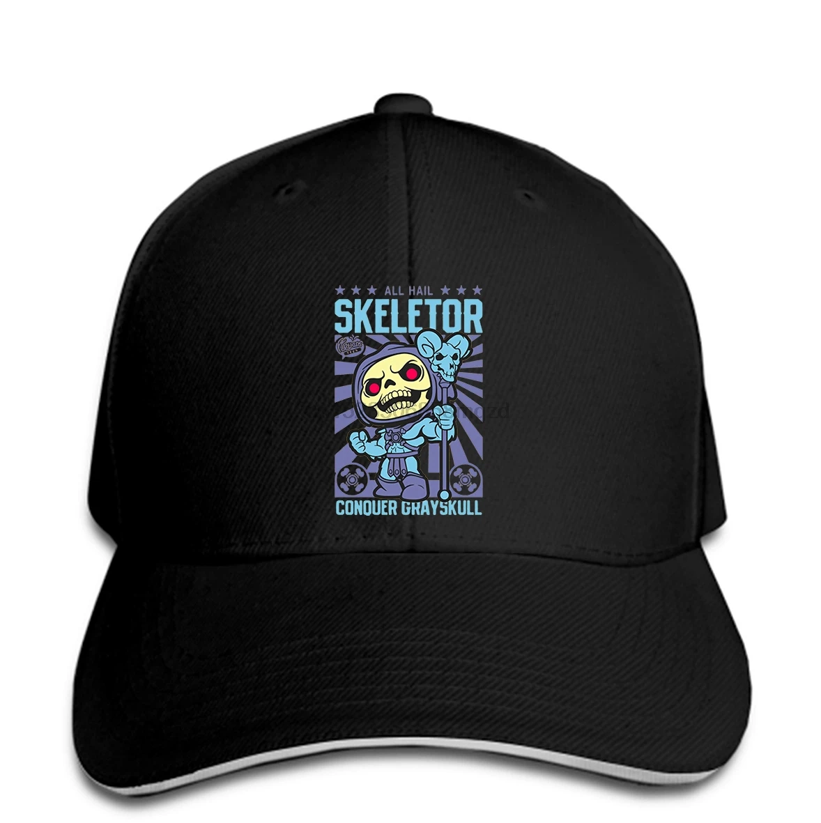 

Skeletor Avater Design Inspired By He-Man Master Universe Men Baseball Cap Style Cool Novelty Women Printed Snapback Cap