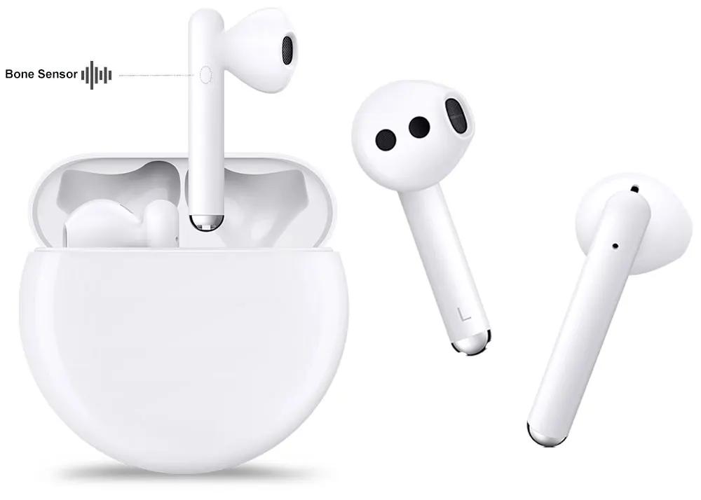 Версия HUAWEI FreeBuds 3 Bluetooth беспроводные наушники kirin A1 Tap управление быстрая Беспроводная зарядка